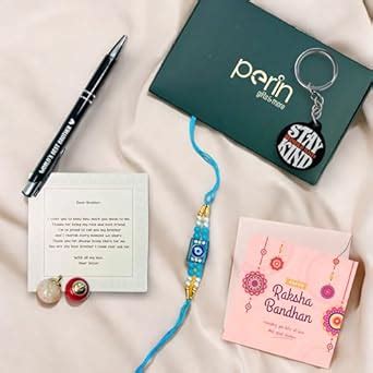 SINCE 7 STORE Rakhi Gift Hamper for Brother - Includes 6 Products ...