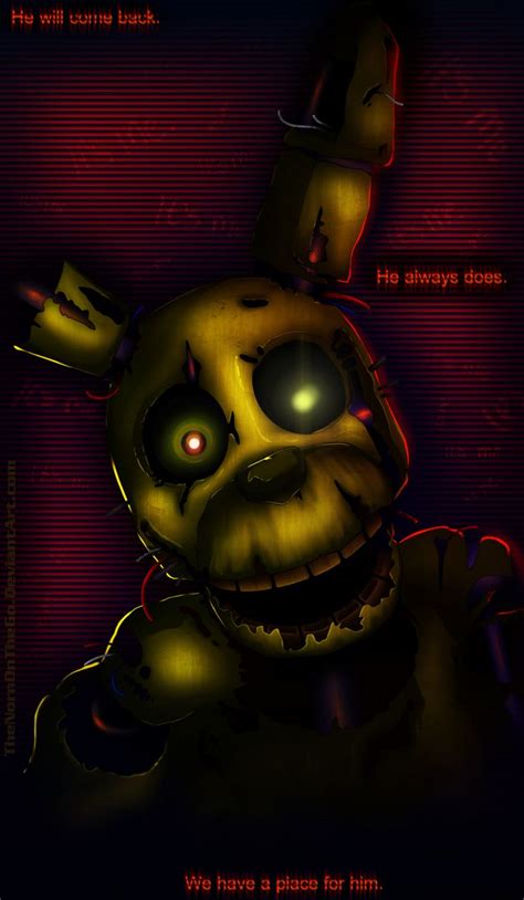 FNAF 3 Spring Trap | Five nights at freddy's, Horror video games, Five ...