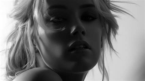 face, eyes, monochrome, simple background, girl, actress - wallpaper ...