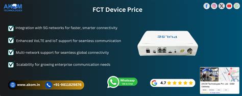 FCT Device Price – Affordable Solutions