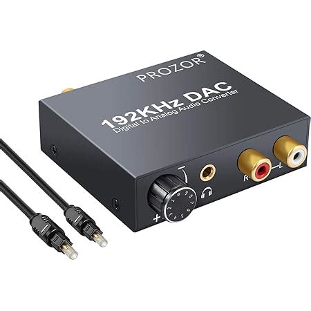 PROZOR 192kHz Digital to Analogue DAC Converter: Amazon.in: Industrial ...