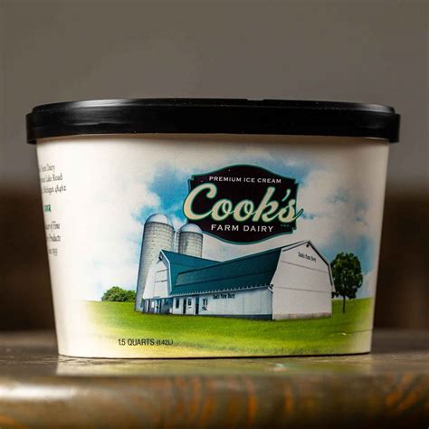Cook's Farm Dairy > Products > 1.5 Quart of Ice Cream