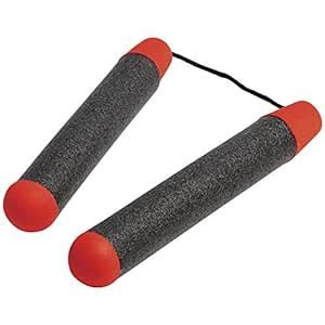 Red And Black Ninja Foam Safety Nunchucks Toy : Amazon.in: Sports ...