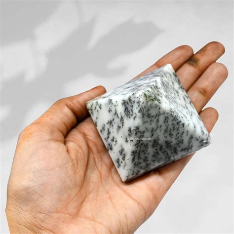 Dendrite Opal Pyramid - Premium Crystal Pyramids