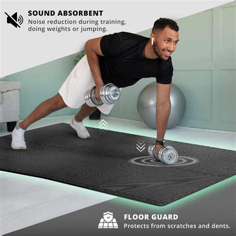 Exercise Floor Gym Mats Gym Flooring | Rubber Mats Fitness Equipment