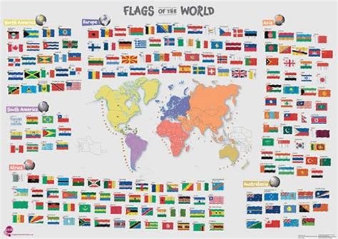 Buy s International s of the World Children's Laminated with roller ...