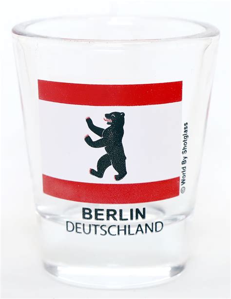 Berlin Germany Flag Shot Glass - Walmart.com