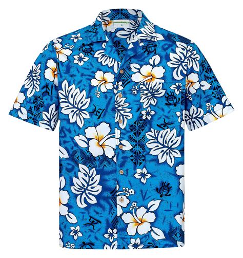Blue Hawaiian Shirt