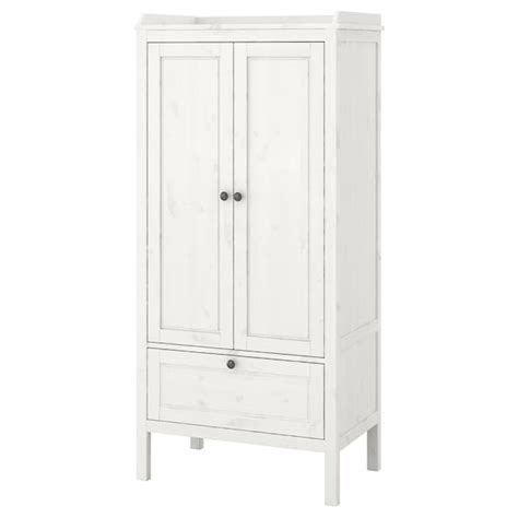 SUNDVIK wardrobe, white, 80x50x172 cm (311/2x195/8x673/4") - IKEA