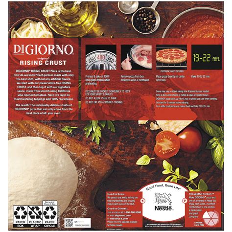 Digiorno Pepperoni French Bread Pizza Cooking Instructions at Steve ...