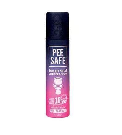 Pee Safe Toilet Seat Sanitizer Spray (Floral) – Yo Budde