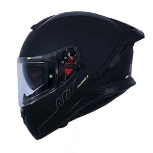 MT Thunder 3 SV Full Face Helmet - Solid - Sharp 4-Star Rated, DOT ...
