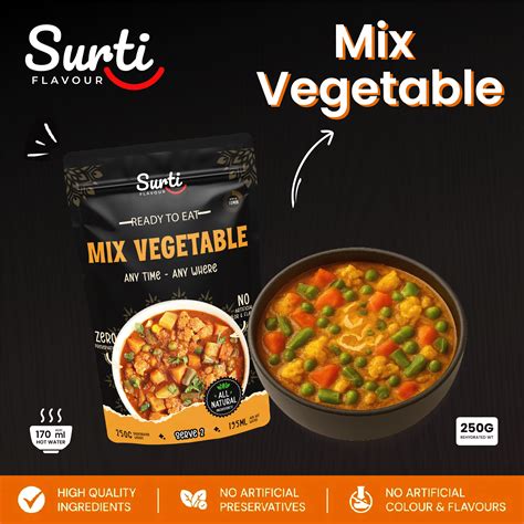 Mix. Vegetable - Ready to Eat