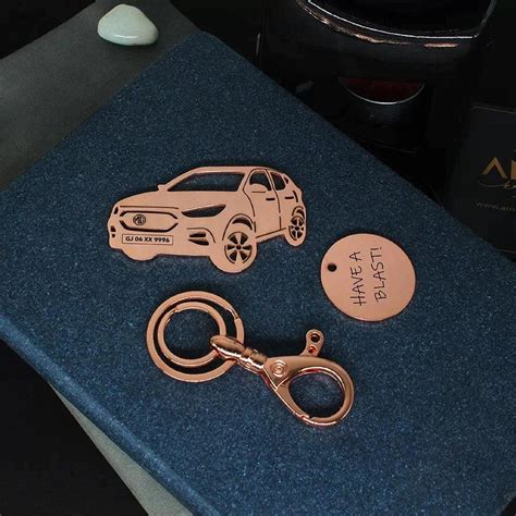 MG Astor Personalized Keychain | Stylish Everyday Car Accessory – Ampkrafts