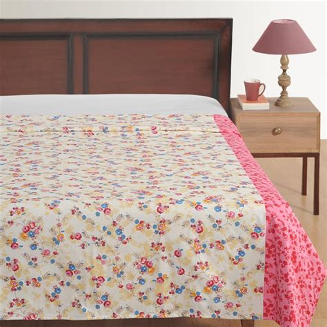 Buy SWAYAM Floral Cotton Double Bed Dohar from Swayam at just INR 4249.0
