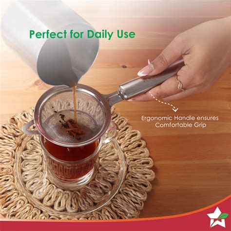 Ambrosia Tea Strainer |Food-grade Stainless-steel | Fine Mesh Filters ...