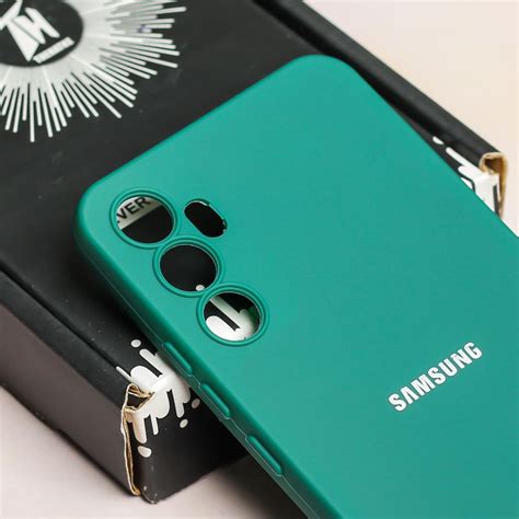 Dark Green Original Camera Safe Silicone case for Samsung A15 5G – The ...