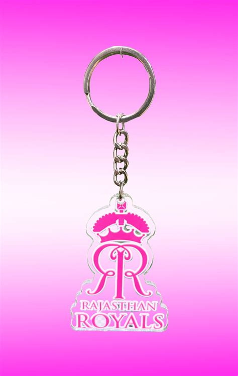 RR Logo Keychain – Royal Pink Fan Favorite – Fikr Store