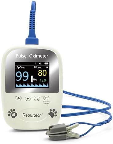 Veterinary Spo2 Pulse Oximeter,Handheld Digital Animal Pulse Oximeter ...