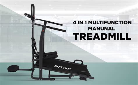 Buy Fitkit by cult.sport FT801 4 in 1 Manual Multifunction Treadmill ...