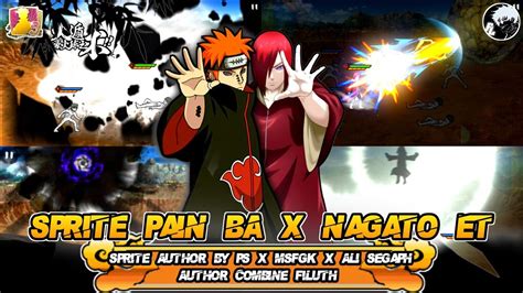 火影战记 | Naruto Senki | Sprite Pain BA x Nagato ET | By Aqshal x PS x ...