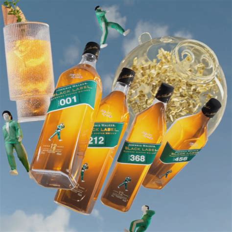 Johnnie Walker Black Label Squid Game – Limited Edition – simple