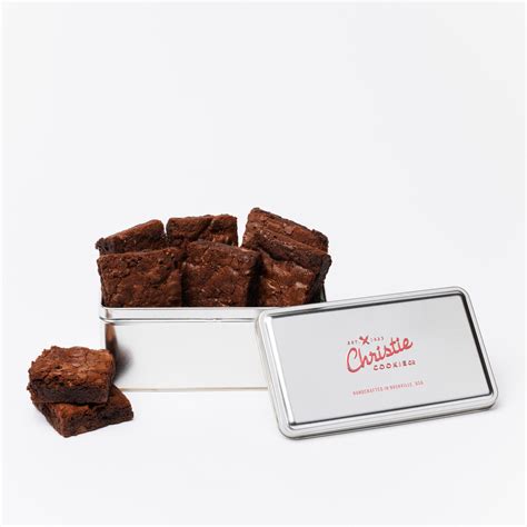 Triple Chocolate Brownie Tin (6 Brownies) | The Christie Cookie Co.