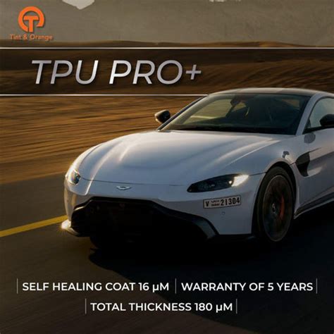 Tint & Orange Paint Protection Film (PPF) TPU PRO, 170μm – Planet Car Care