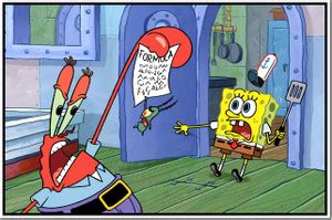 Spongebob Cartoon Poster Paper Print - Animation & Cartoons posters in ...