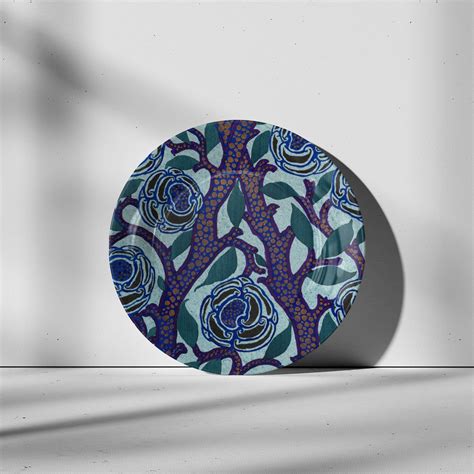 Flower pattern Art Deco: Buy Premium Quality Decorative Art Plates ...