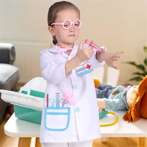 Besutolife Doctor Costume for Kids Doctor Coat Girls India | Ubuy