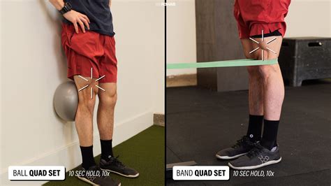 Quadriceps Sets Exercise