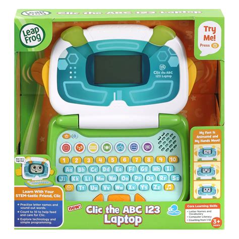 Image result for LeapFrog ClickStart My First Computer 123 Click