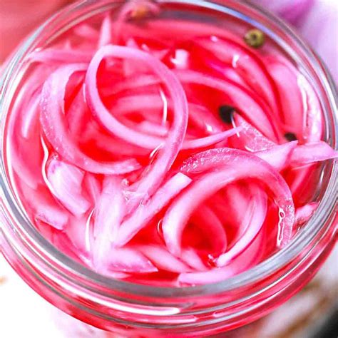 Pickled red onions – Artofit