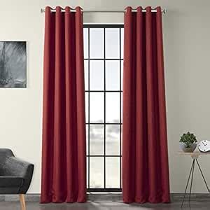 Buy HPD Half Price Drapes BOCH-LN1851-120-GR Faux Linen Grommet ...