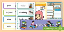 Library Display Posters (teacher made) - Twinkl