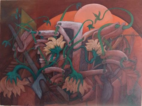 Buy Painting Manmade Nature Artwork No 6850 by Indian Artist Sujan Biswas