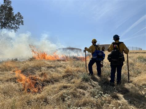 Photos show Kern County fire prescribe burns in east Bakersfield