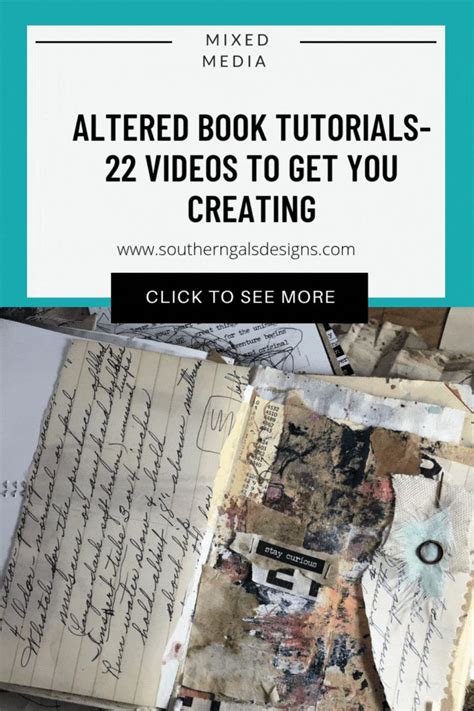 Altered Book Tutorials for Beginners 的图像结果
