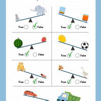 Heavy And Light Worksheet Solutions - Class 1 Mathematics Olympiad ...