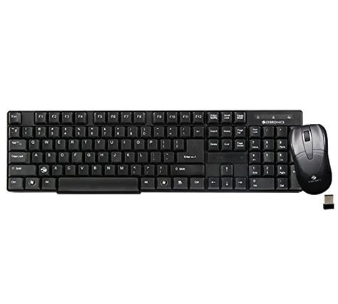 Amazon.in: Buy Zebronics Zeb-Companion6 Wireless Keyboard and Mouse ...