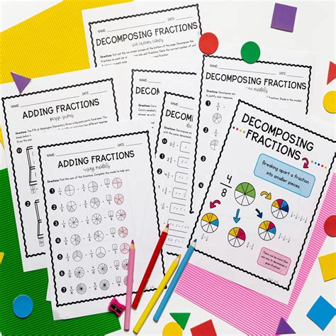 4th Grade Math Adding Fractions 的图像结果