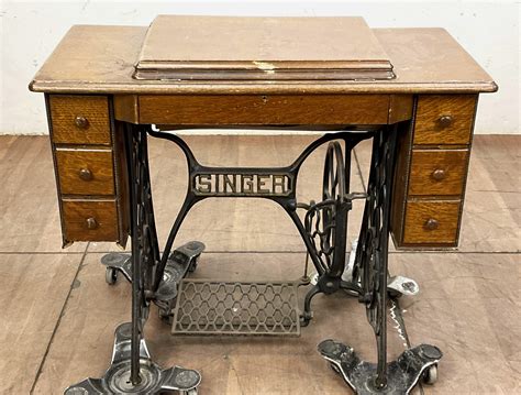 Antique Singer Sewing Machine And Table Value | Detroit Chinatown