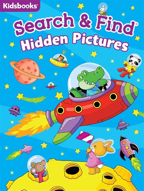 Amazon.com: My First Search & Find: Hidden Pictures – Interactive Fun Activity Board Book for ...