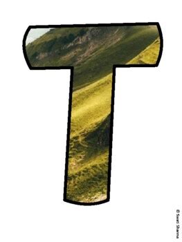 THIS CLASS ROCKS! Mountains Bulletin Board Letters school resource by ...