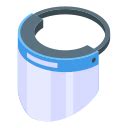 Face shield Icons & Symbols