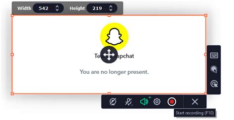 Rezultat imagine pentru Screen Recording Snapchat