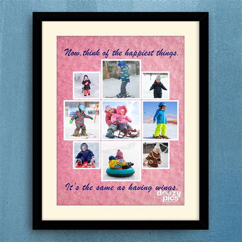 Kids Collage Frame 2 | Personalized Nine Photos Collage Frame ...