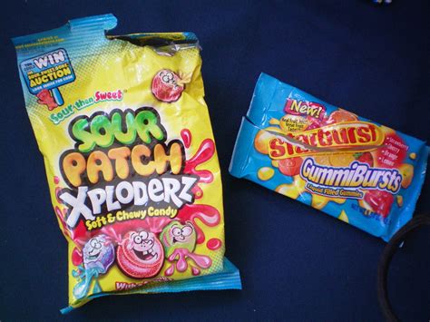Candy Yum Yum!: Gummy Smackdown: Sour Patch Xploderz vs. Starburst ...