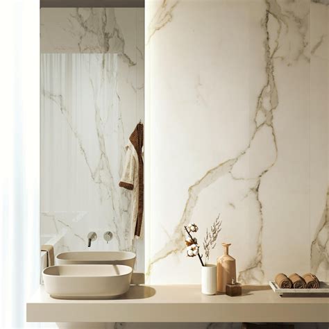 AVA Ceramica - Calacatta Oro - Boden- und Wandfliese 8,8 mm - 60x120cm - online kaufen